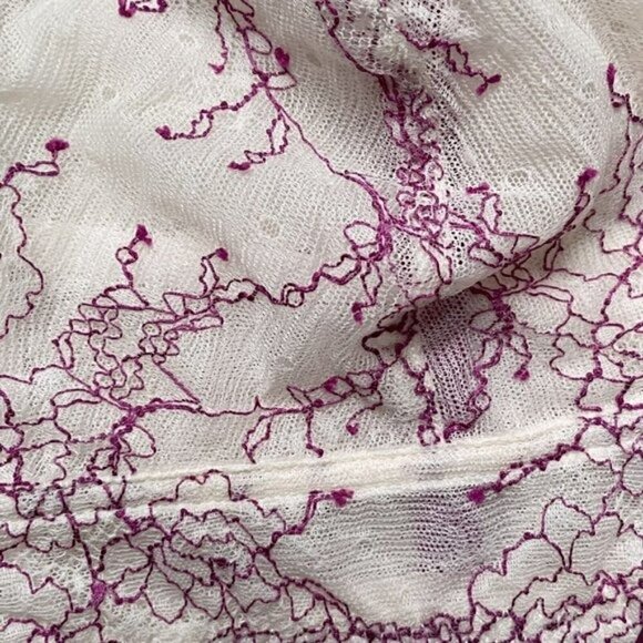 FREE Heidi Klum Heidi Natural Lift Lace Bra Wild Aster Women’s Large - Picture 5 of 11